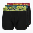 Boxeri pentru bărbați Nike Dri-Fit Essential Micro 3 pairs blklightcrimson/ brightcitron/evergreenaur