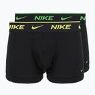 Boxeri pentru bărbați Nike Essential Cotton Stretch 2 pairs black pepper