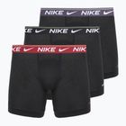 Boxeri pentru bărbați Nike Dri-FIT Ultra Comfort 3 pairs black/team crimson/dark raisin/black