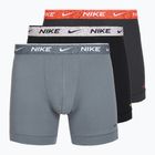 Boxeri pentru bărbați Nike Essential Cotton Stretch 3 pairs gray multi