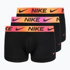 Boxeri pentru bărbați Nike Dri-Fit Essential Micro Trunk 3 pack grey frost