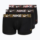 Boxeri pentru bărbați Nike Dri-Fit Essential Micro Trunk 3 pack graphite