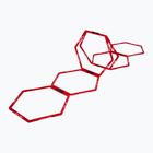 Pure2Improve Coordonarea de formare a coordonatelor Scară Hexagonal roșu 2817