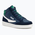 Încălțăminte pentru copii FILA Crew Mid fila navy/verdant green