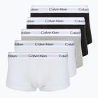 Boxeri pentru bărbați Calvin Klein LV00NB4390 Low Rise Trunk 5 perechi black/white/white/black/white