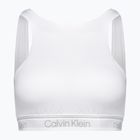 Sutien de fitness Calvin Klein Medium Support YAF alb strălucitor