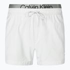 Pantaloni scurți de baie pentru bărbați Calvin Klein Short Double Waistband nimbus cloud