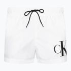 Pantaloni scurți de baie pentru bărbați Calvin Klein Short Drawstring classic white
