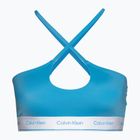 Partea de sus a costumului de baie Calvin Klein Halter Bralette malibu blue