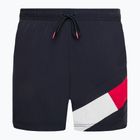 Pantaloni scurți de înot Tommy Hilfiger Sf Medium cu cordon albastru pentru bărbați