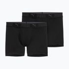 Boxeri pentru bărbați PUMA Sport Microfiber 2 perechi black
