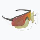 Ochelari de soare Rogelli Ventro Polarized grey/bordeaux/red revo