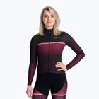 Longsleeve de ciclism pentru femei Rogelli Impress II bordeaux / coral