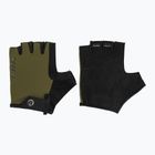 Mănuși de ciclism pentru bărbați Rogelli Core army green