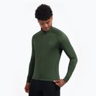 Longsleeve de ciclism pentru bărbați Rogelli Essential II green
