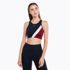 Tommy Hilfiger Mid Intensity Rwb Colour-Block sutien de fitness albastru