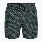 Pantaloni scurți de înot pentru bărbați Tommy Hilfiger Medium Drawstring Print new york geo green