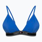 Partea de sus a costumului de baie Tommy Jeans Triangle RP persian blue