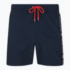 Pantaloni scurți de înot pentru bărbați Tommy Jeans SF Medium Drawstring Side Tape dark night navy