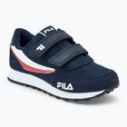 Încălțăminte pentru copii FILA Orbit Revolution Velcro fila navy