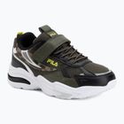Încălțăminte pentru copii FILA Madrun Velcro olive night