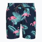 Pantaloni scurți de baie pentru bărbați Hurley Flamingo Volley Swim Hort Navy