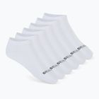 Șosete pentru femei SKECHERS Non Terry Low Cut 6 perechi white traditional