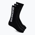 Șosete SKECHERS Terry Crew 1/2 3 pack black