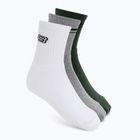 Șosete SKECHERS Full Terry Low Crew grey/green