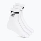 Șosete SKECHERS Full Terry Low Crew white traditional