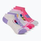 Șosete pentru copii SKECHERS Non Terry Low Cut 6 perechi purple