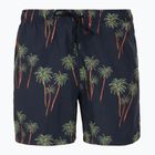 Șort de baie pentru bărbați Tommy Hilfiger Medium Drawstring Print palm tropic aop desert sky