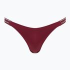 Partea de jos a costumului de baie  Calvin Klein KW0KW02732 Curved Delta Bikini plum glaze