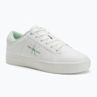 Încălțăminte pentru femei  Calvin Klein YW0YW01444 Classic Cupsole Lowlaceup Lth Wn bright white/moonlight jade