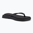 Încălțăminte pentru femei Calvin Klein YW0YW01716 Sq Low Wedge Sandal Stitch triple black