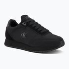 Încălțăminte pentru bărbați Calvin Klein YM0YM01217 Runner Sock Laceup Mg Canvas triple black