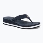 Papuci pentru femei Tommy Hilfiger Crochet Mid Beach Sandal space blue