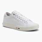 Încălțăminte pentru bărbați Tommy Hilfiger Street Leather Stitch white