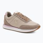 Încălțăminte pentru femei Calvin Klein YW0YW01990 Retro Runner Lace Up Nylon MG chateu/taupe/fragrant lilac
