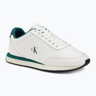 Încălțăminte pentru bărbați Calvin Klein YM0YM01355 Retro Runner Essential Leather bright white/galapagos