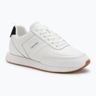 Încălțăminte pentru bărbați Calvin Klein YM0YM01381 Retro Runner Leather Tape bright white/black/gum