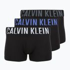 Boxeri Calvin Klein 000NB3608A Trunk 3 perechi black bodies/turbulence/white/iridescent