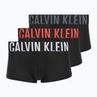 Boxeri Calvin Klein 000NB3611A Low Rise Trunk 3 perechi black bodies/white/turbulence/velvet