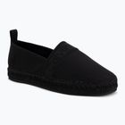 Espadrile pentru femei Calvin Klein HW0HW02934 Oblique Webbing Triple Black