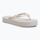 Șlapi pentru femei Calvin Klein HW0HW03120 Flatform silver