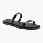 Șlapi pentru femei Calvin Klein HW0HW02963 Jelly Doub Bar Shiny triple black