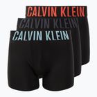 Boxeri Calvin Klein 000NB3612A4W8 Brief 3 perechi black w/ombre blue logo/black w/c