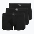 Boxeri pentru bărbați Calvin Klein LV00NB4472 Trunk 3 perechi black
