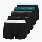 Boxeri Calvin Klein LV00NB1897 Trunk 5 perechi black bodies w/black/niagara falls