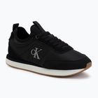 Încălțăminte pentru femei Calvin Klein YW0YW02060 Retro Runner Sock Laceup Mix Mat black/gyn metal/gum